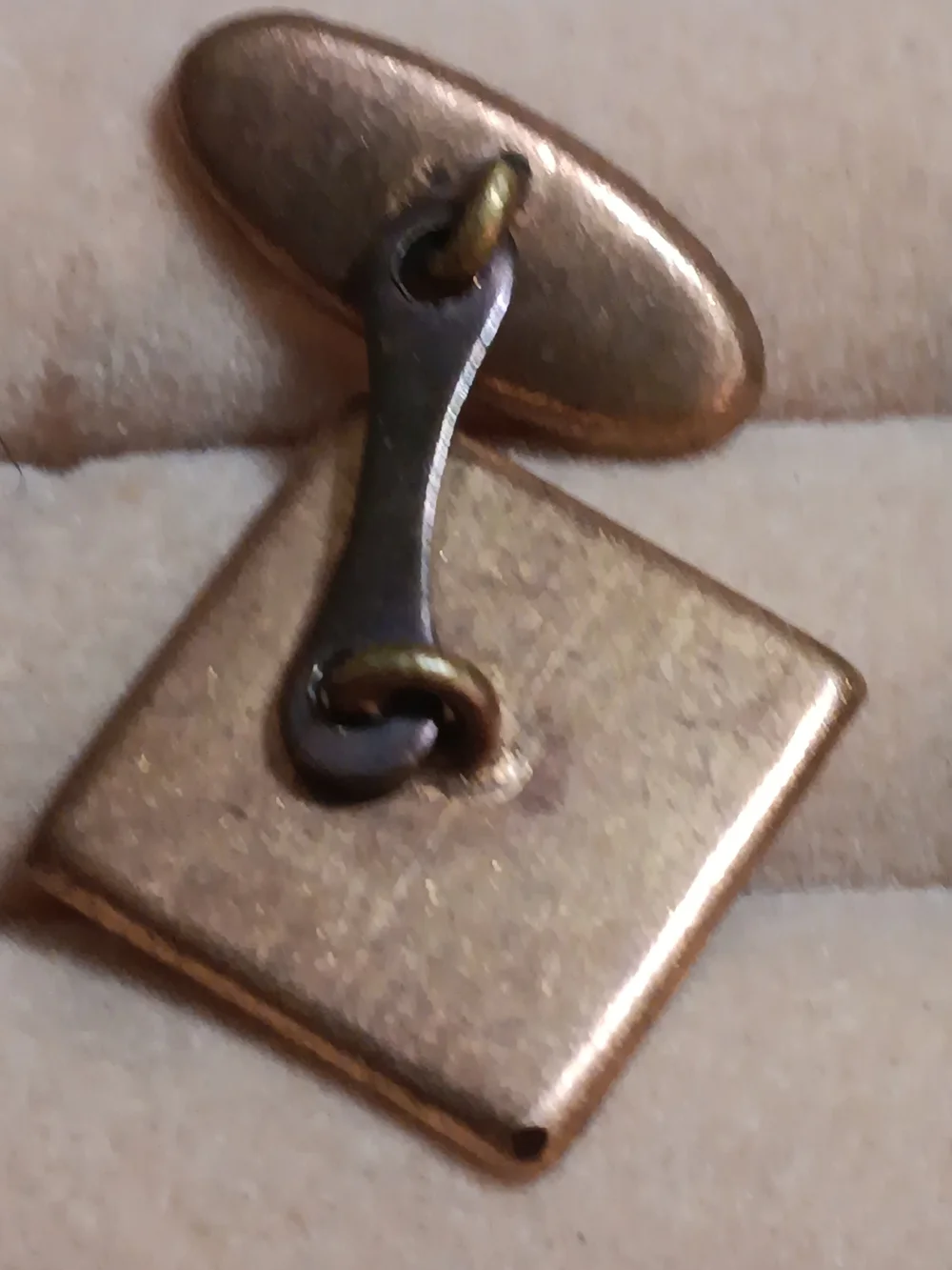 Antique Japabese Domascene Cufflinks Set